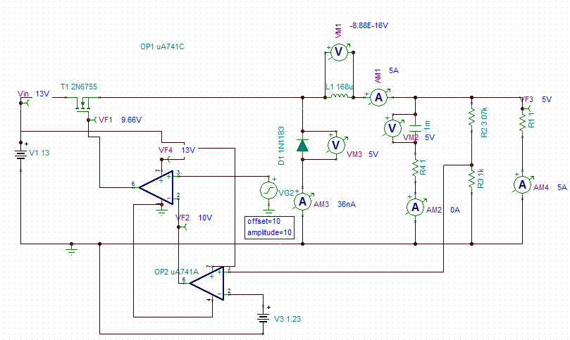 BAsic buck regulator design on breadboard - Power management forum ...