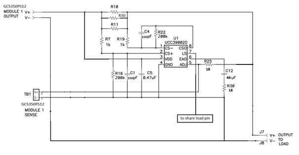 UCC29002 load sharing issue - Power management forum - Power management ...