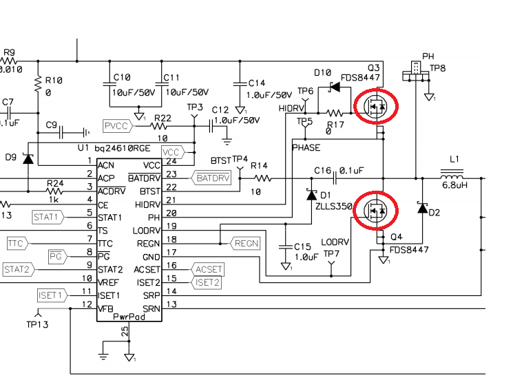 BQ24610: From the BQ24610EVM board i want to know what is the function ...