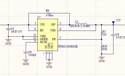 TPS62136: Heating issue while converting 15V to 12V - Power management ...