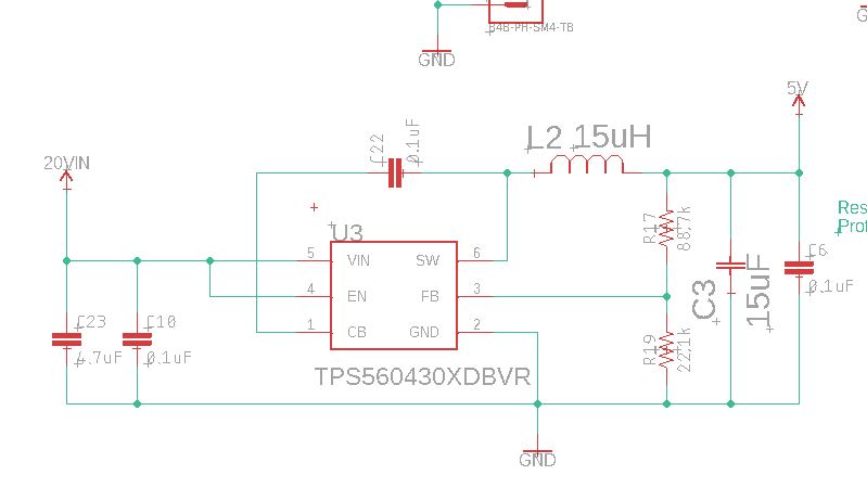 TPS560430: TPS560430 is not coming up and the SW line is spiking to ...