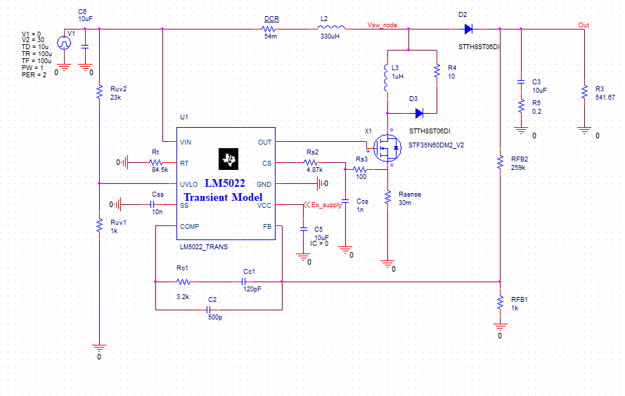 LM5022-Q1: External power supply to have a larger MOSFET drive voltage ...