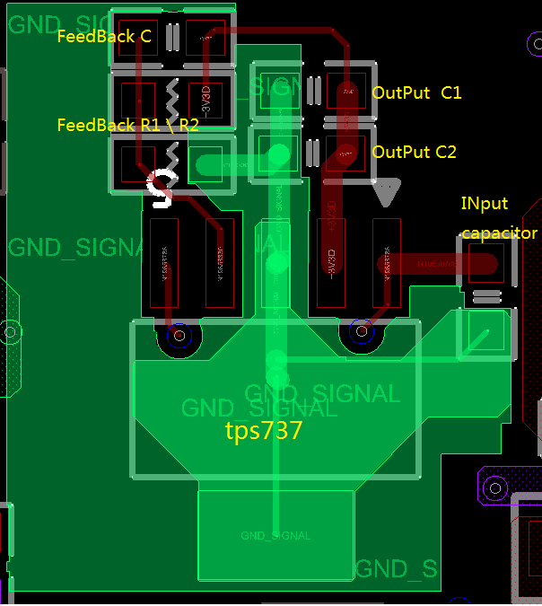 TPS7A37: Instability issues on output or bad soldering? - Power management  forum - Power management - TI E2E support forums