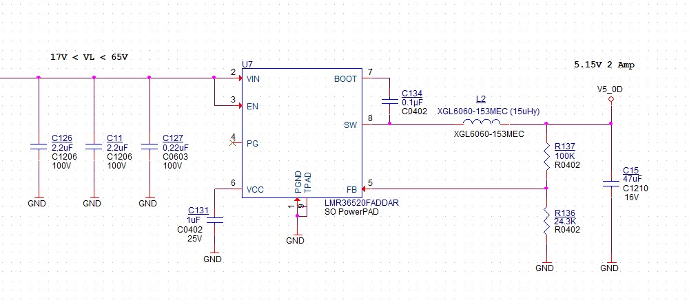 LMR36520: LMR36520 - Power management forum - Power management - TI E2E ...