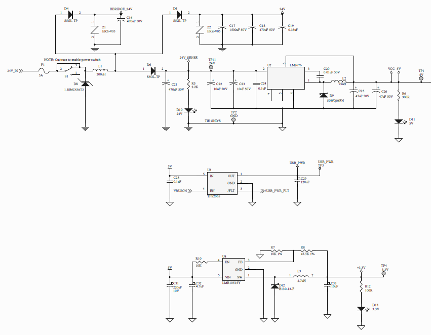 LMR10515: Unstable output - Power management forum - Power management ...