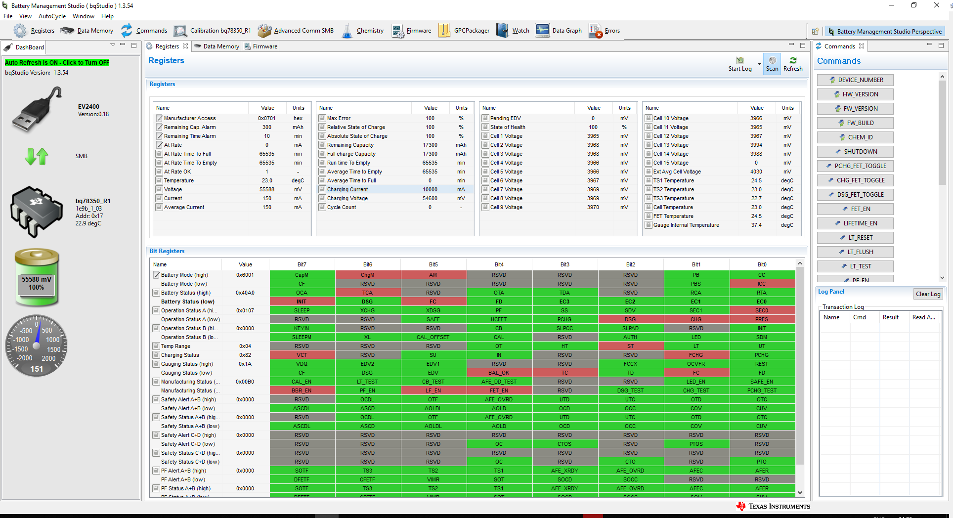 BQ78350-R1: BQ78350-R1 - Questions about cell-balancing - Power ...