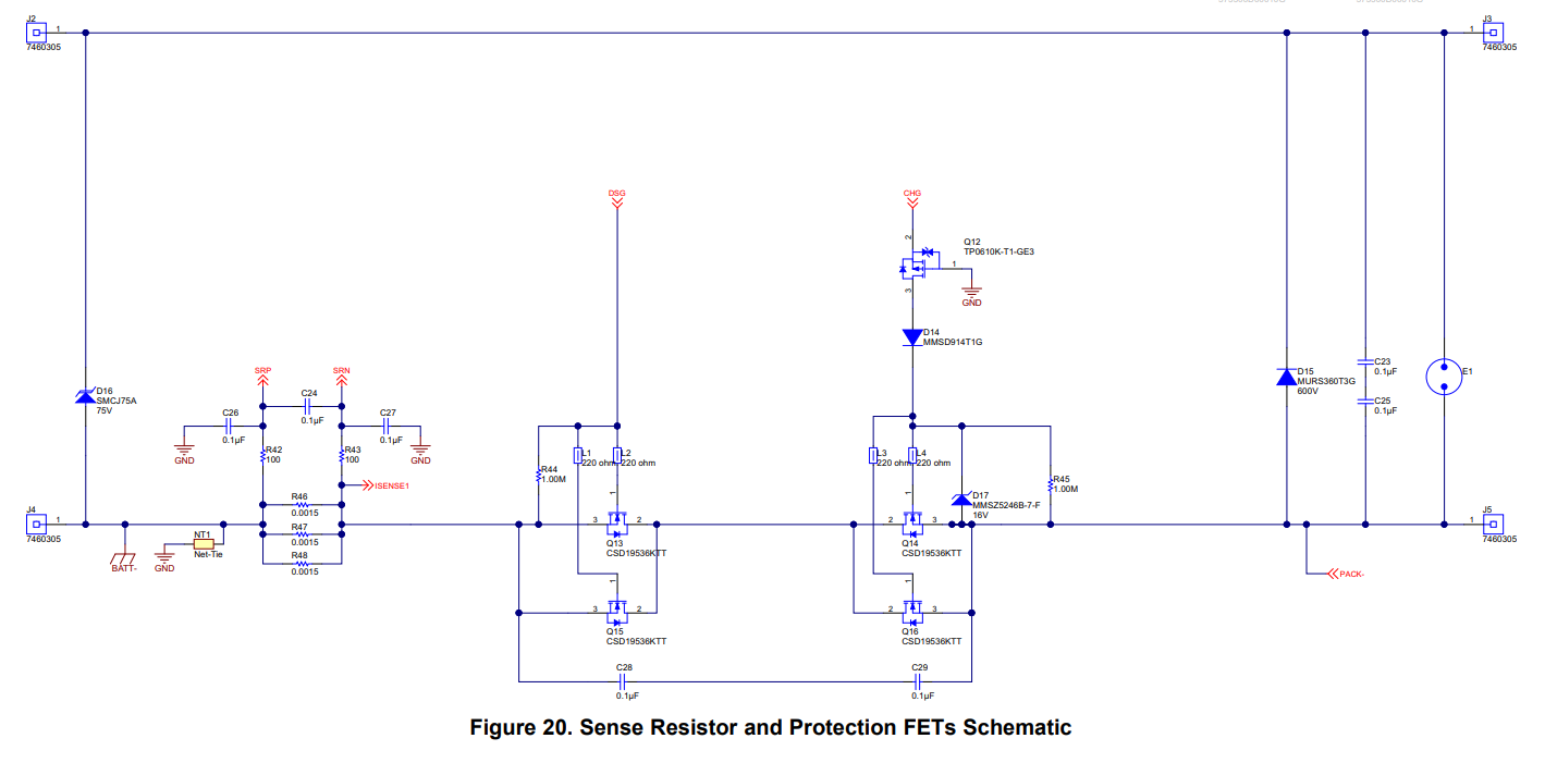 BQ76930: questions about charge and discharge control circuit - Power ...