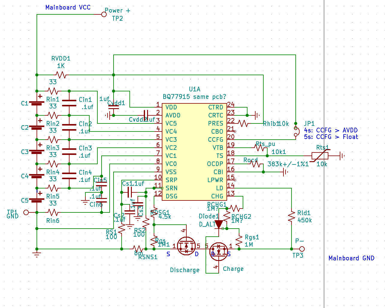 BQ77915: Negative voltage on mosfet gates? - Power management forum ...