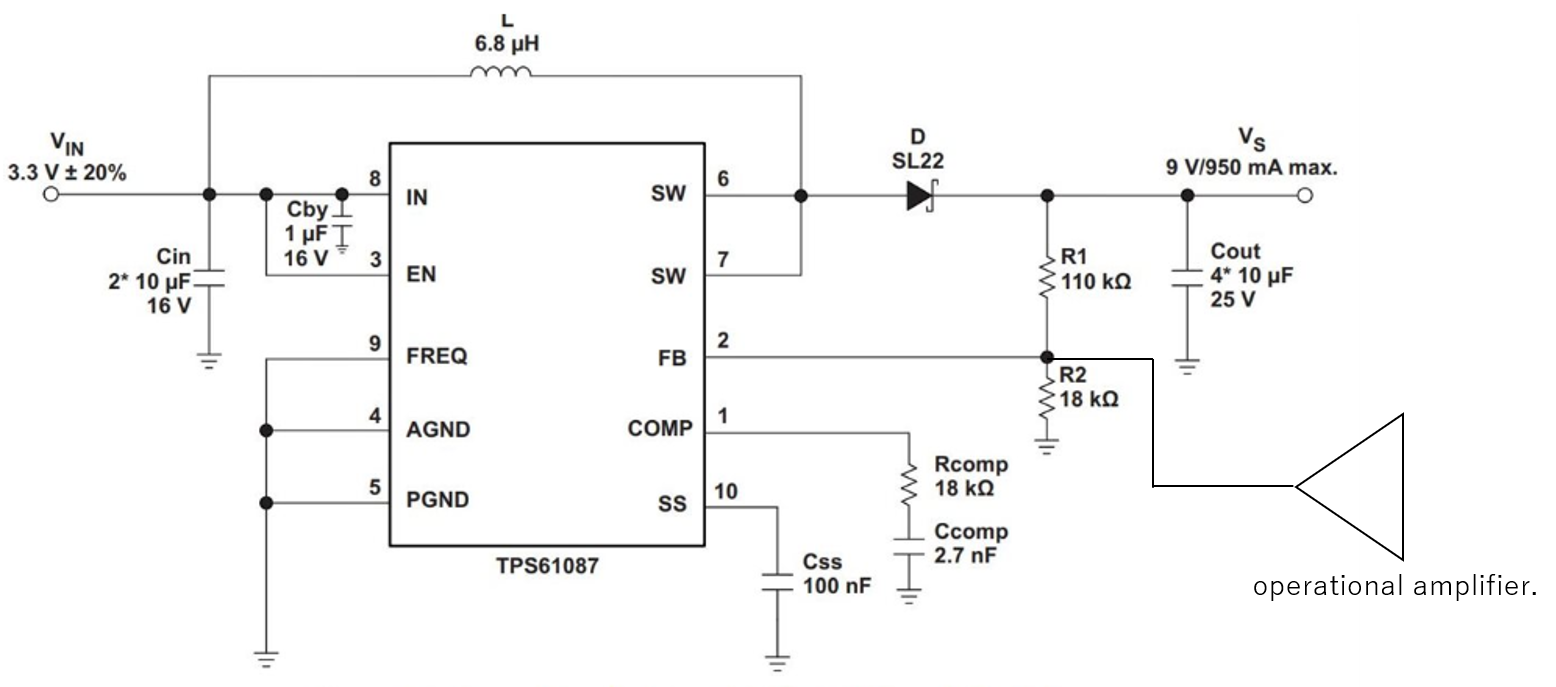 TPS61087: Output voltage of TPS61087 - Power management forum - Power ...