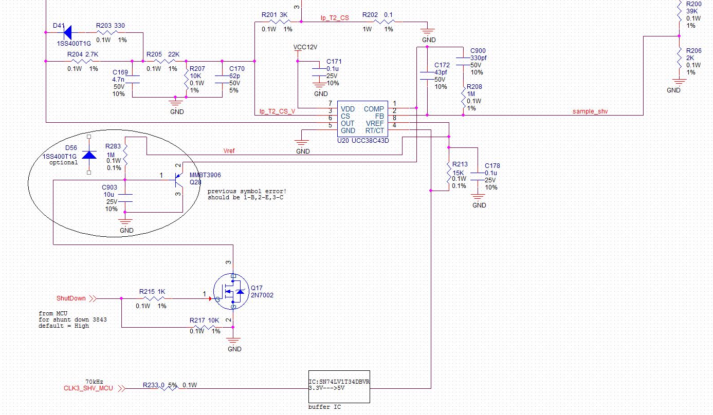 [Resolved] UC3843 soft start time precise calculation Power