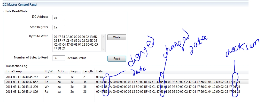 Bq28z610 Write Data Flash Use Advanced Comm I2c Occur The Warning