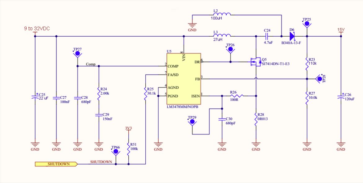 LM3478 - audible noise (sawthoot frequency at the output) - Power ...