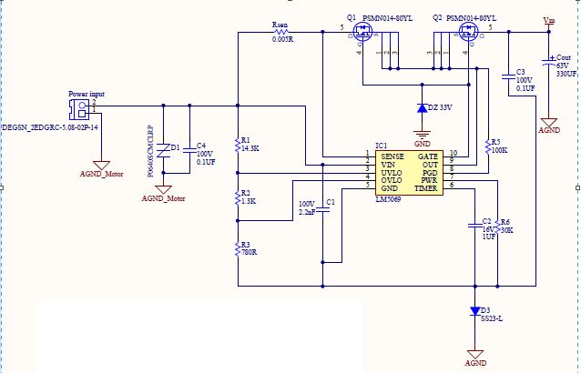 Lm5069: Mosfet Burn After Connecting 48v - Power Management Forum 