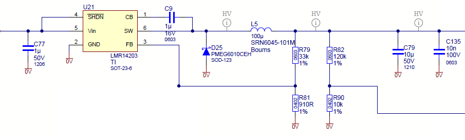 LMR14203: IC switching off seemingly randomly - Power management forum ...