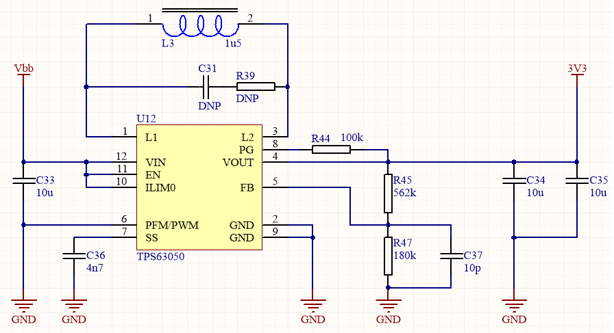 Webench/TPS63050: Current Instability - Power management forum - Power ...