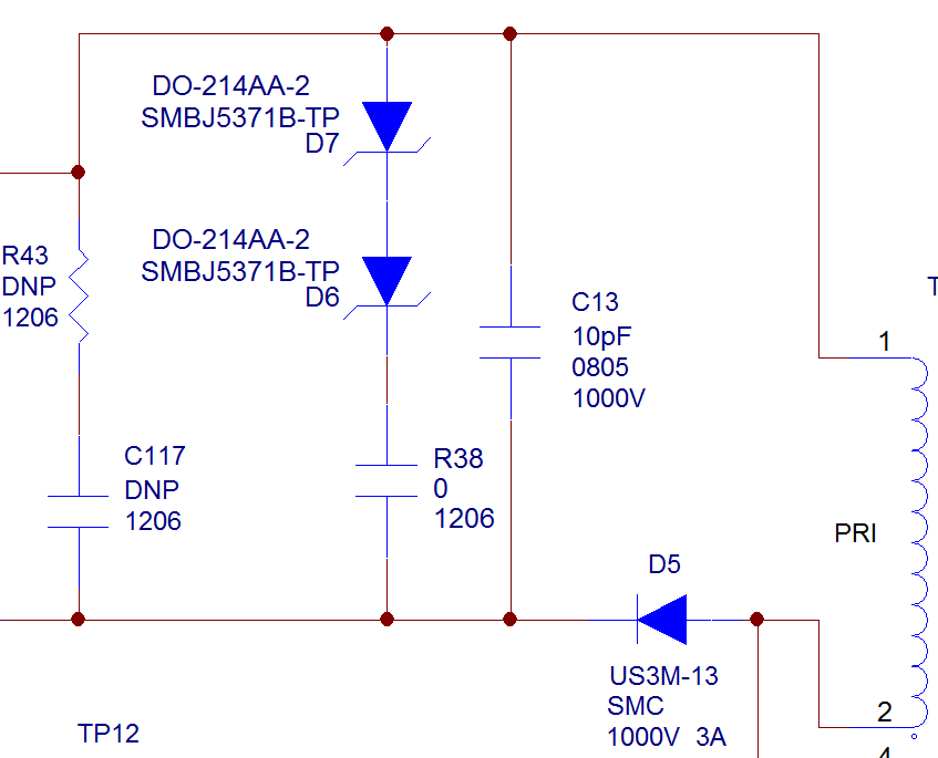 UCC28634: AUX Winding Ringing - Power management forum - Power ...