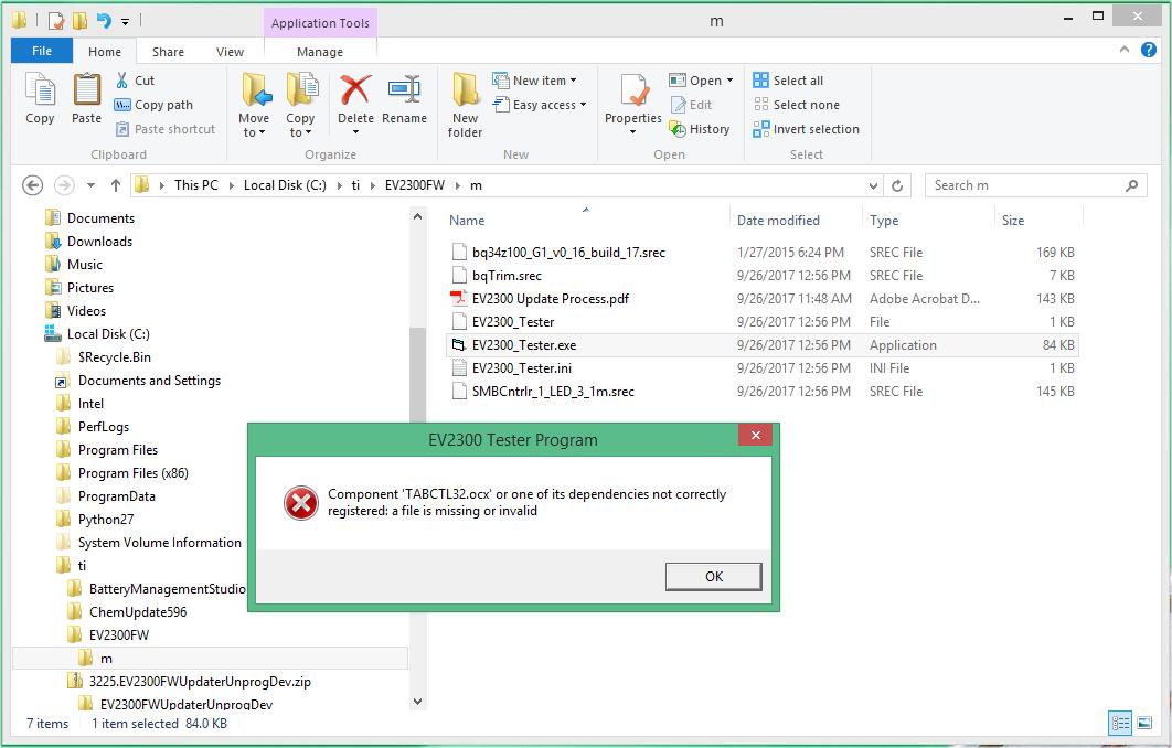 where to place ocx files windows 8