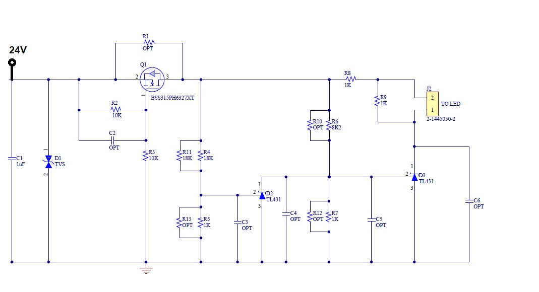 TL431 Voltage monitoring circuit Power management forum Power management TI E2E support
