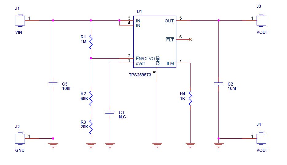 TPS2595: [TPS259573] Hot Short to GND - Power management forum 