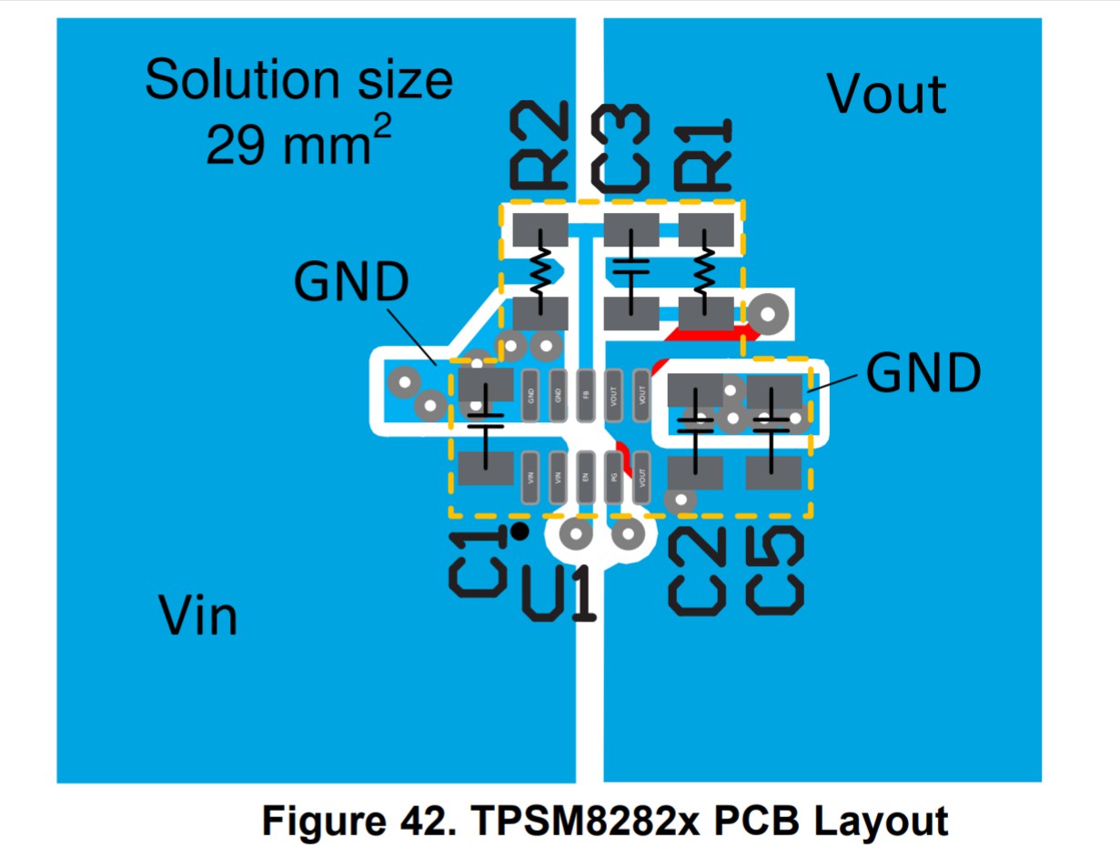 TPSM82821: Input ground and output ground - Power management forum ...