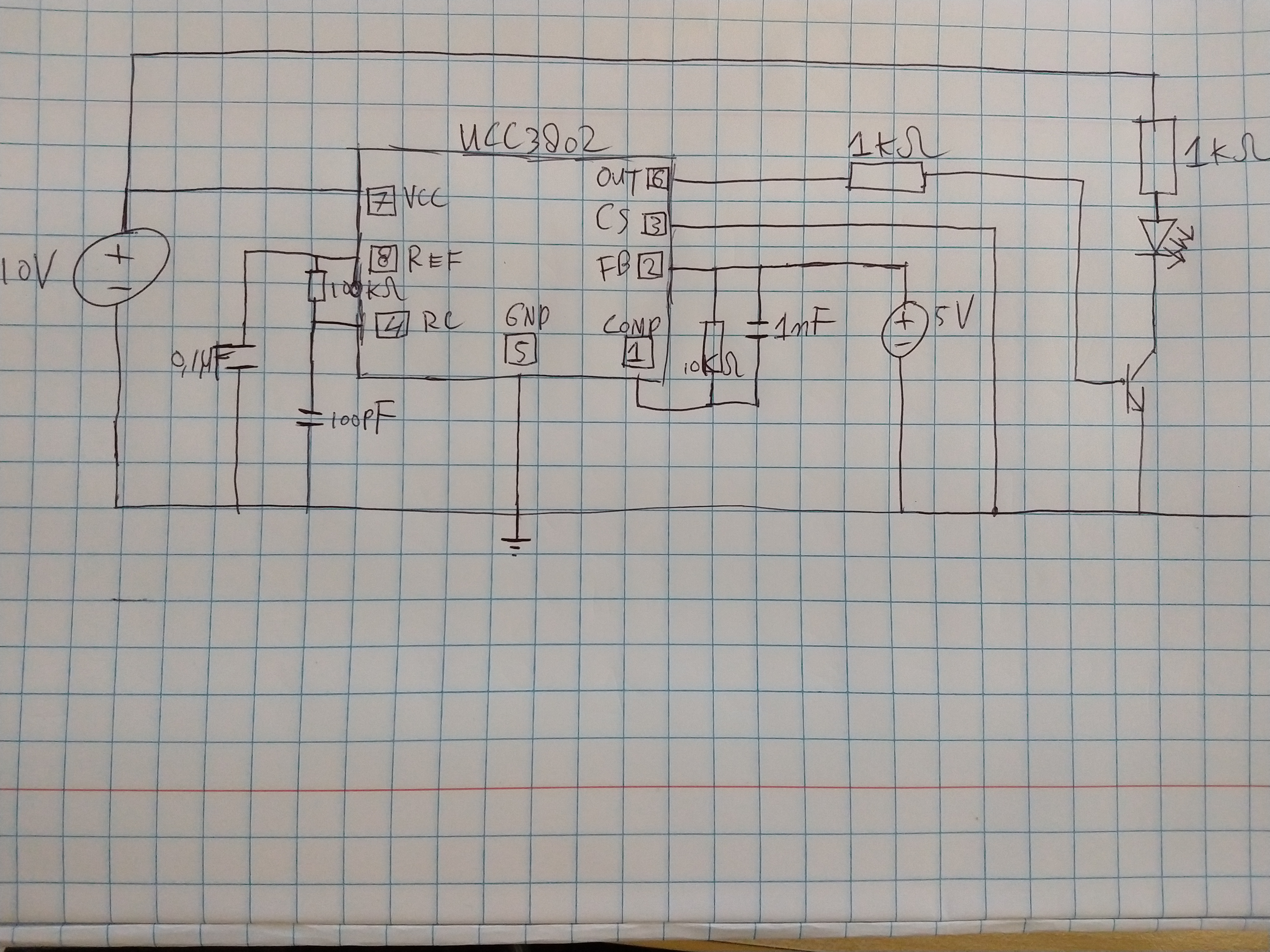 参考译文] UCC3802：280-700VDC 输入、15V 输出下斩波器- 电源管理