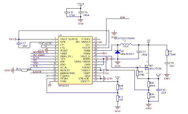 TPS65381-Q1: PIN21 shorted to ground - Power management forum 