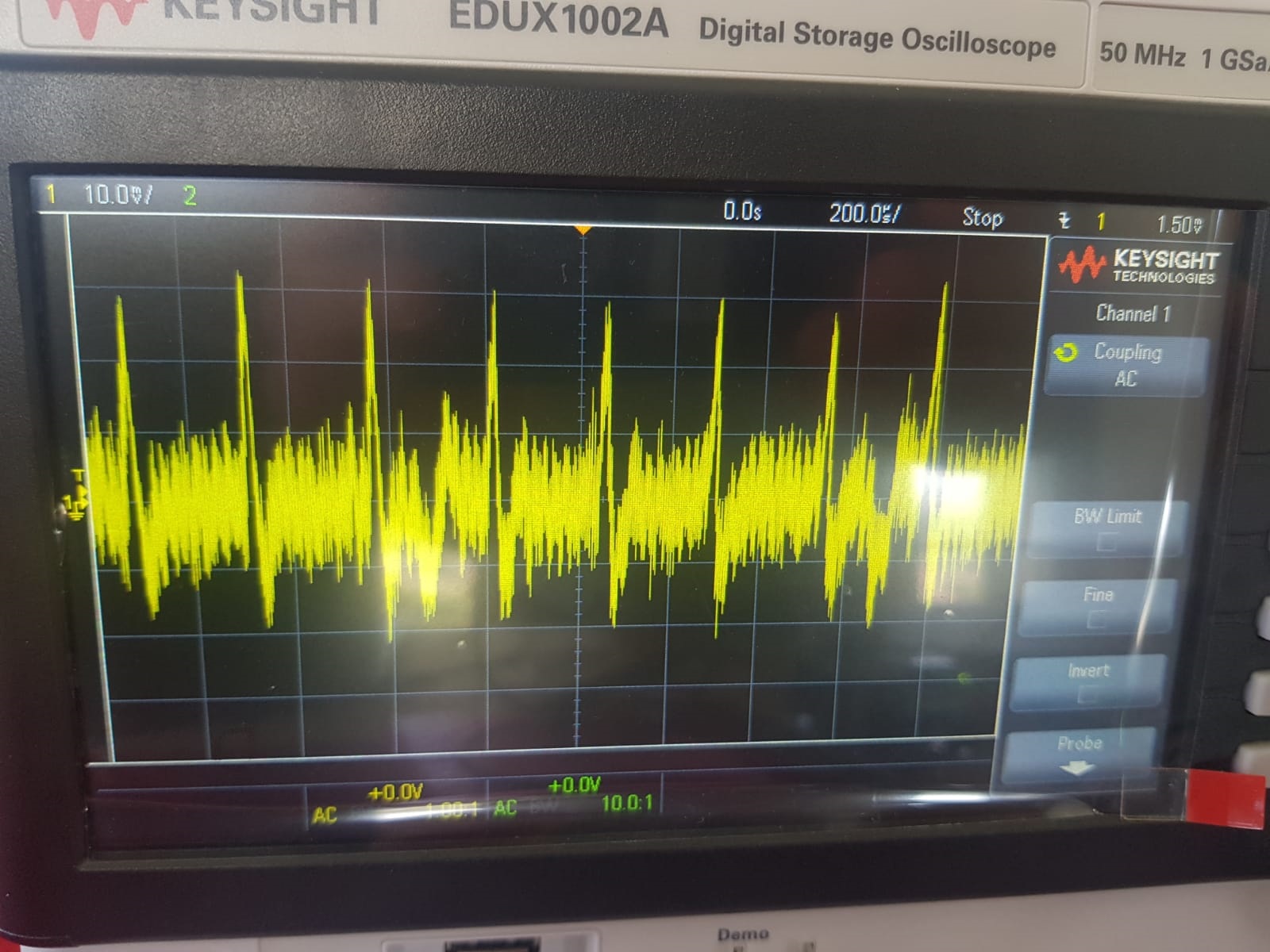 Ripple voltage measurement