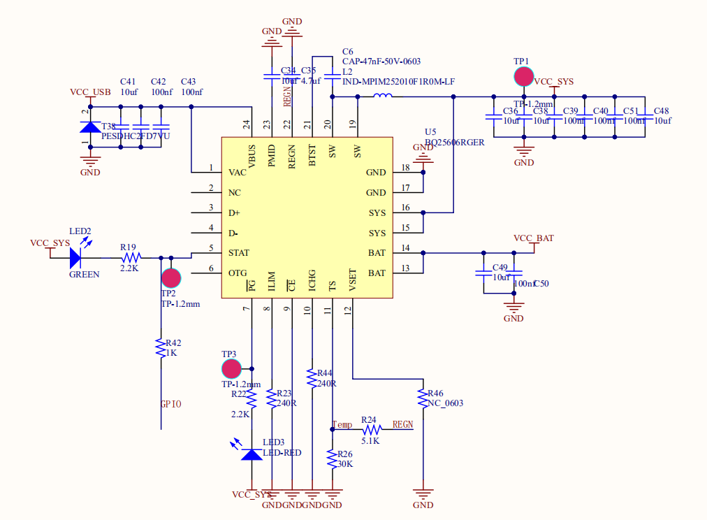 BQ25606: After the BQ25606 charging is completed, the STAT pin is LOW ...