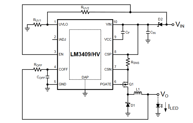 LM3409: LM3409MY/NOPB working on PWM? - Power management forum - Power ...