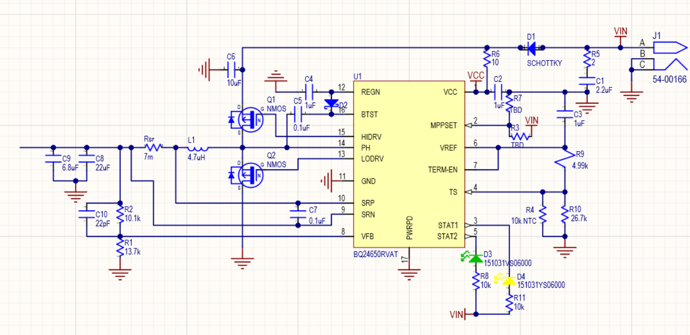 BQ24650: intermittent charging - Power management forum - Power ...