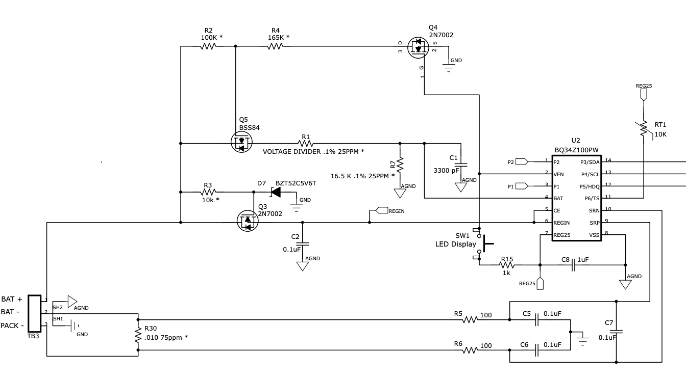 BQ34Z100-G1: Calibration of Custom made Fuel gauge circuit - Power ...