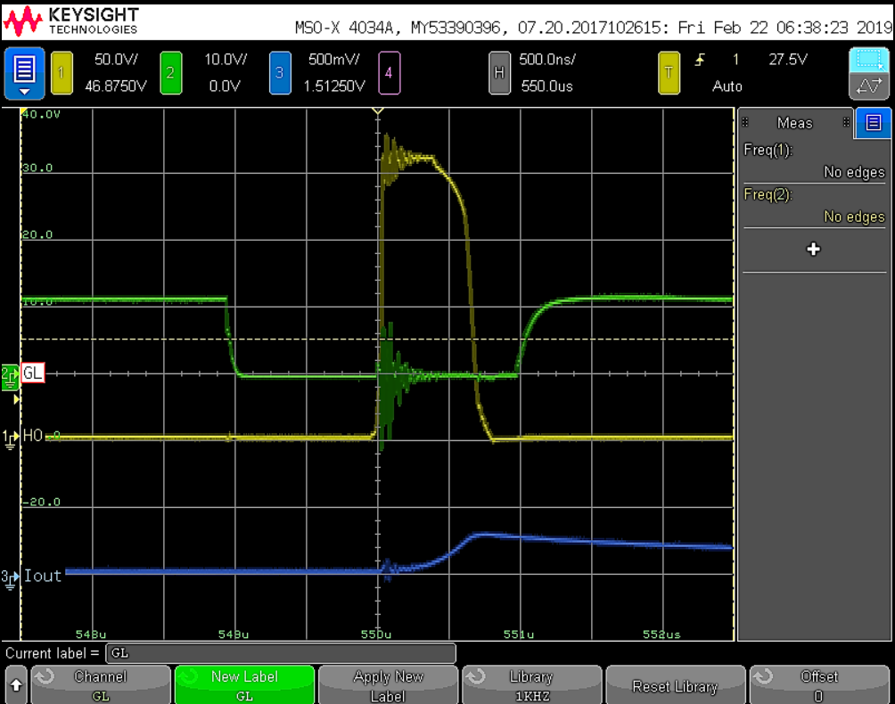 UCC27712: Ringing - Gate Drive or Switch Node? - Power management 