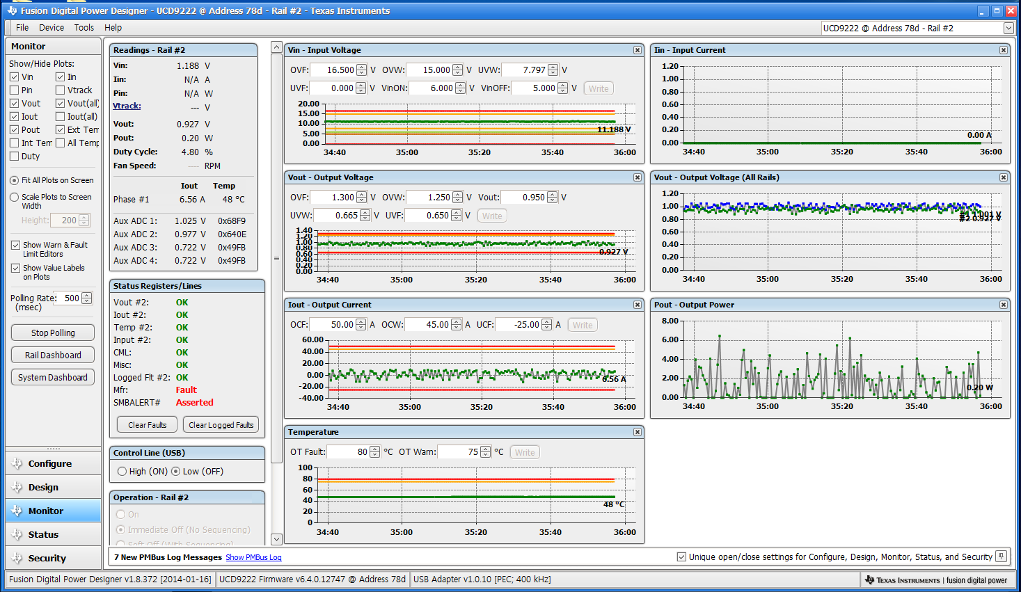 UCD9222: What is MFR status?? - Power management forum - Power ...