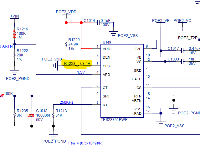 TPS23731: Multiple retries before POE go normal operation - Power ...