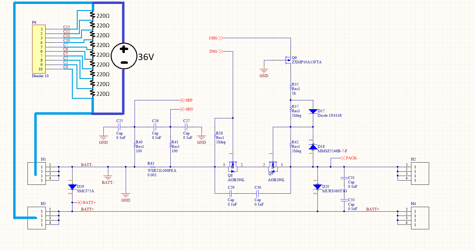 BQ76940: Questions about CHG and DSG - Power management forum 