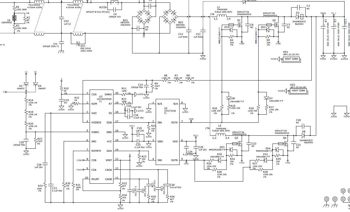 UCC28070: Abnormal current waveform of UCC28070 - Power management ...