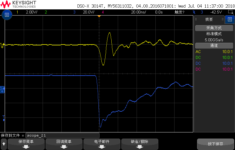 TPS7A16: No output voltage vs input voltage rapid dropped - Power 