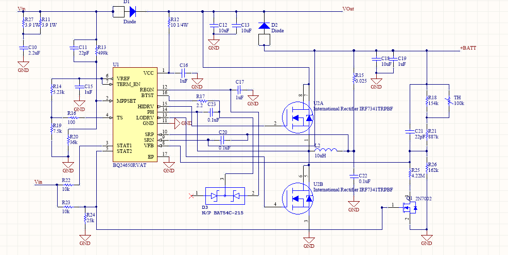 BQ24650: Battery not charging - Power management forum - Power ...