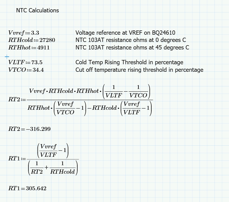 Bq Bq Ntc Equation For Rt2 And Rt1 Help Power Management Forum Power Management Ti E2e Support Forums