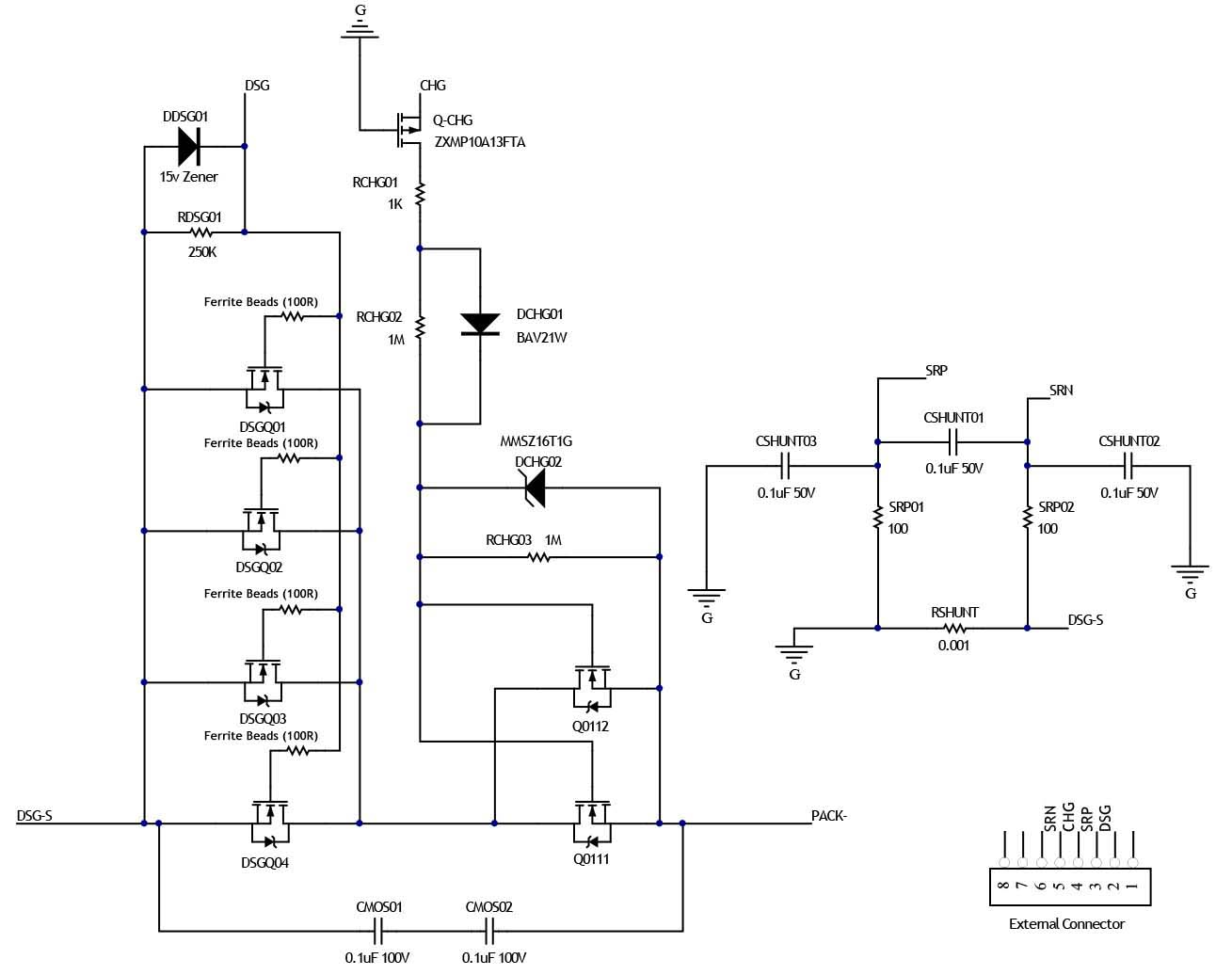 BQ76940: Do I need to connect Cell 0 and Discharge lead (BATT-) to GND ...