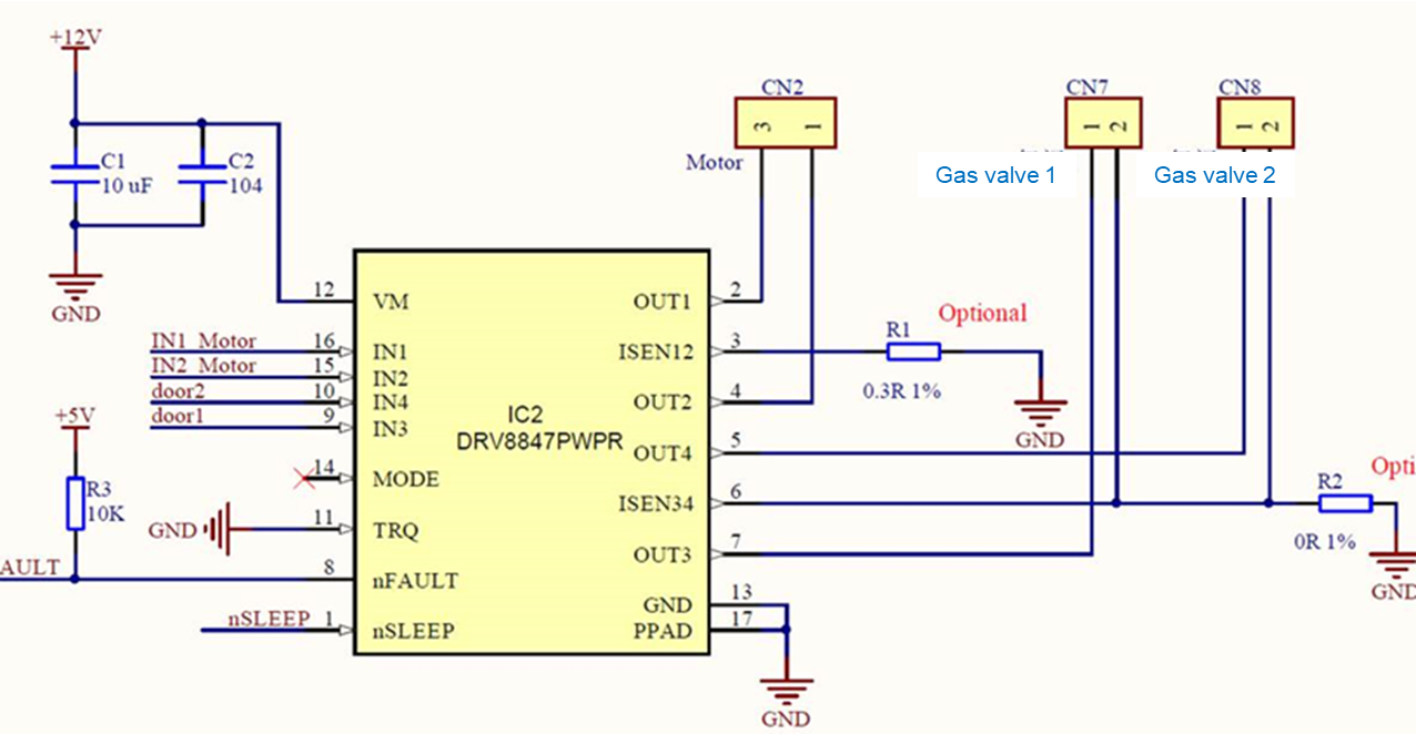 DRV8847: DRV8847 break down due to induced EMF - Motor drivers forum ...