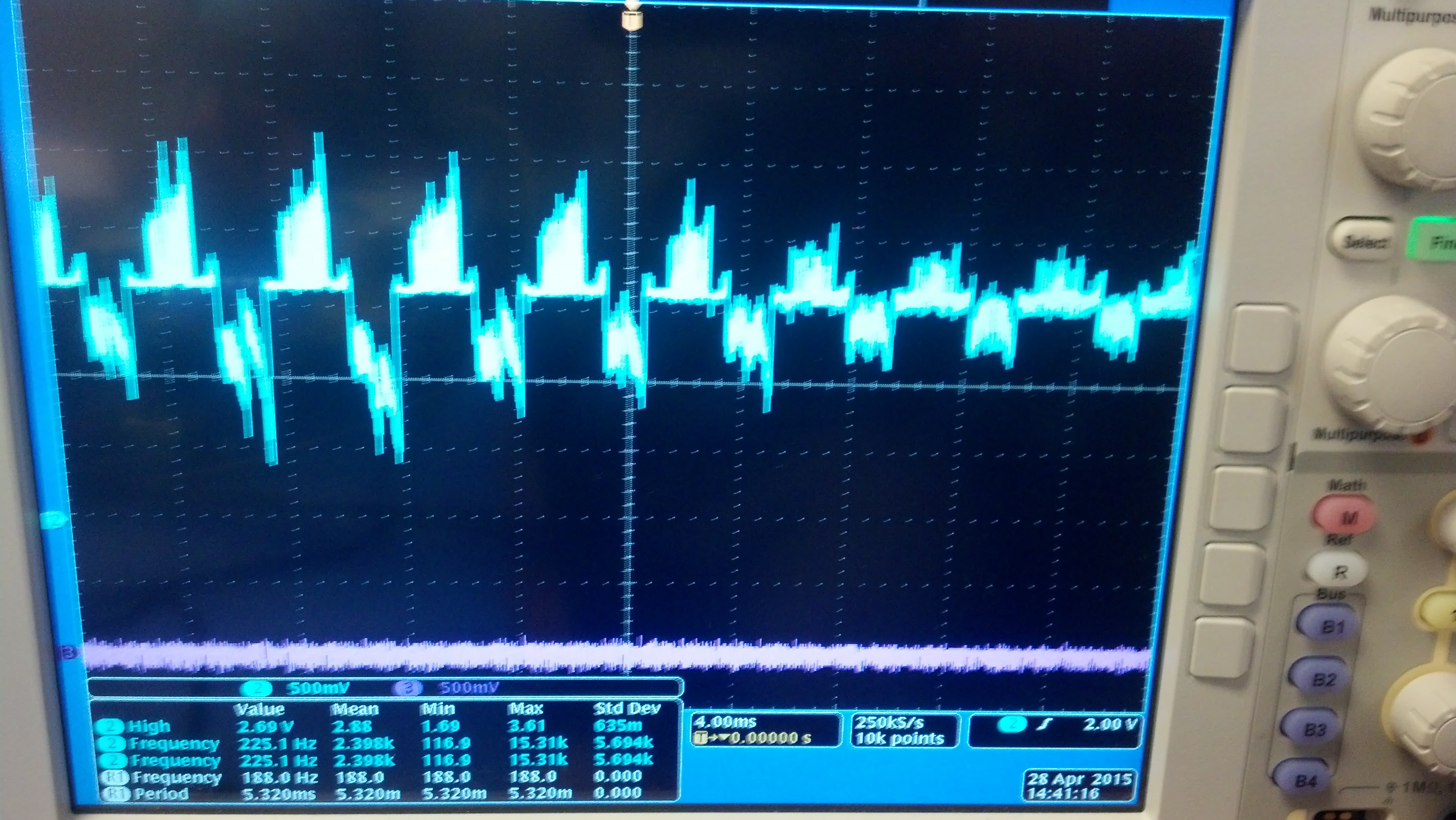 DRV8301 Shunt Resistor Waveforms - How much noise is typical? Less than ...