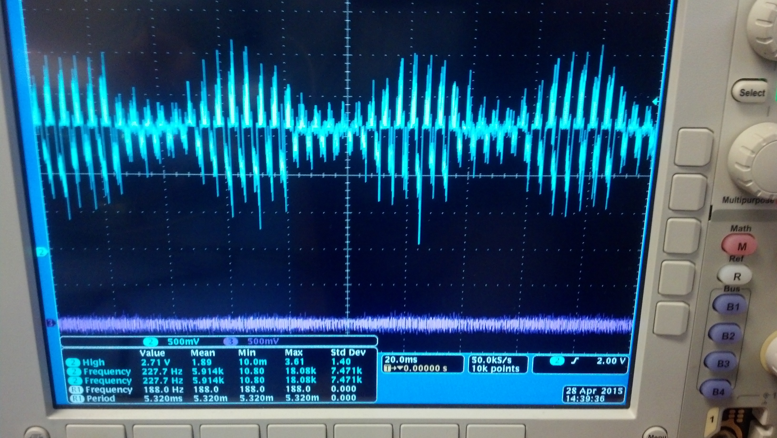 DRV8301 Shunt Resistor Waveforms - How much noise is typical? Less than ...