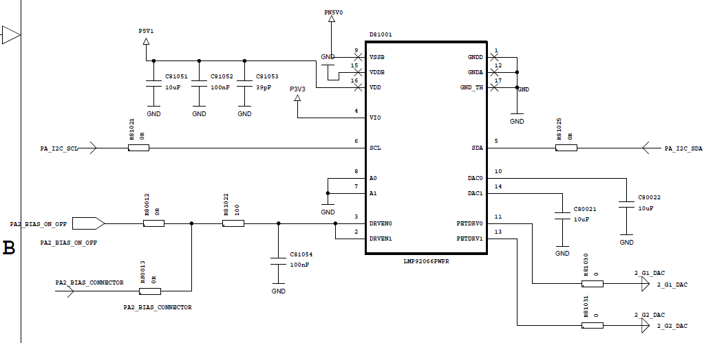 -5V power's current over limitation(GaN PA’s gate voltage bias circuit ...