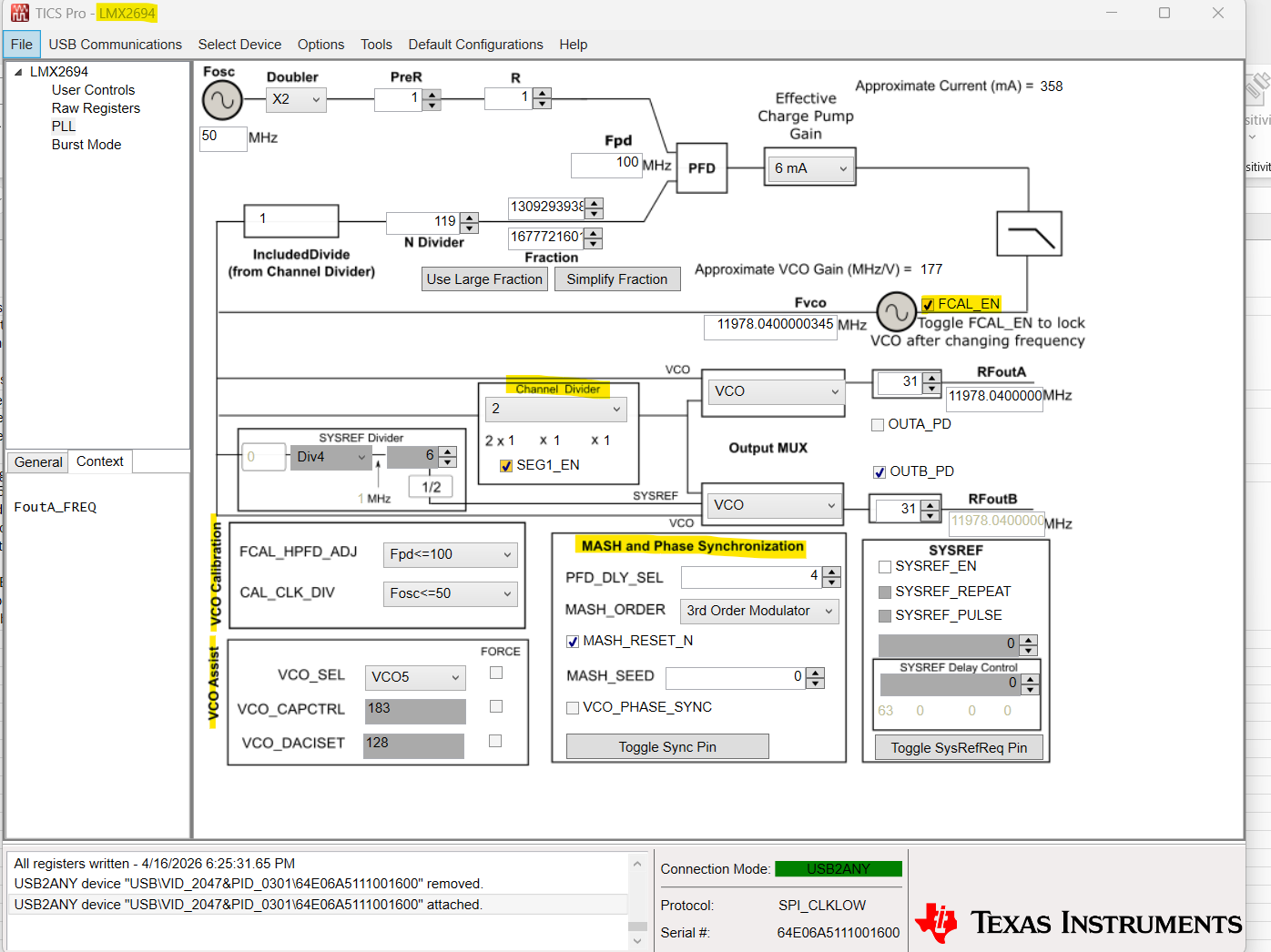 TICS Pro LMX2694 PLL GUI.png