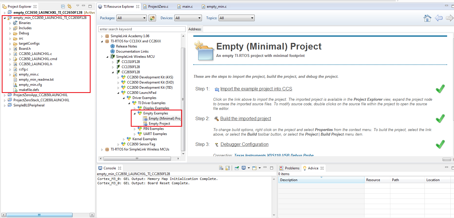 Empty example for CC2640 - Bluetooth forum - Bluetooth®︎ - TI E2E ...