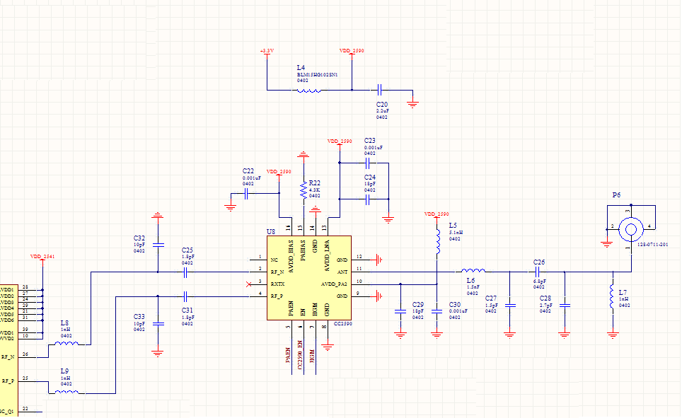 [Resolved] CC2541 CC2590 Antenna Design - Bluetooth® low energy Forum