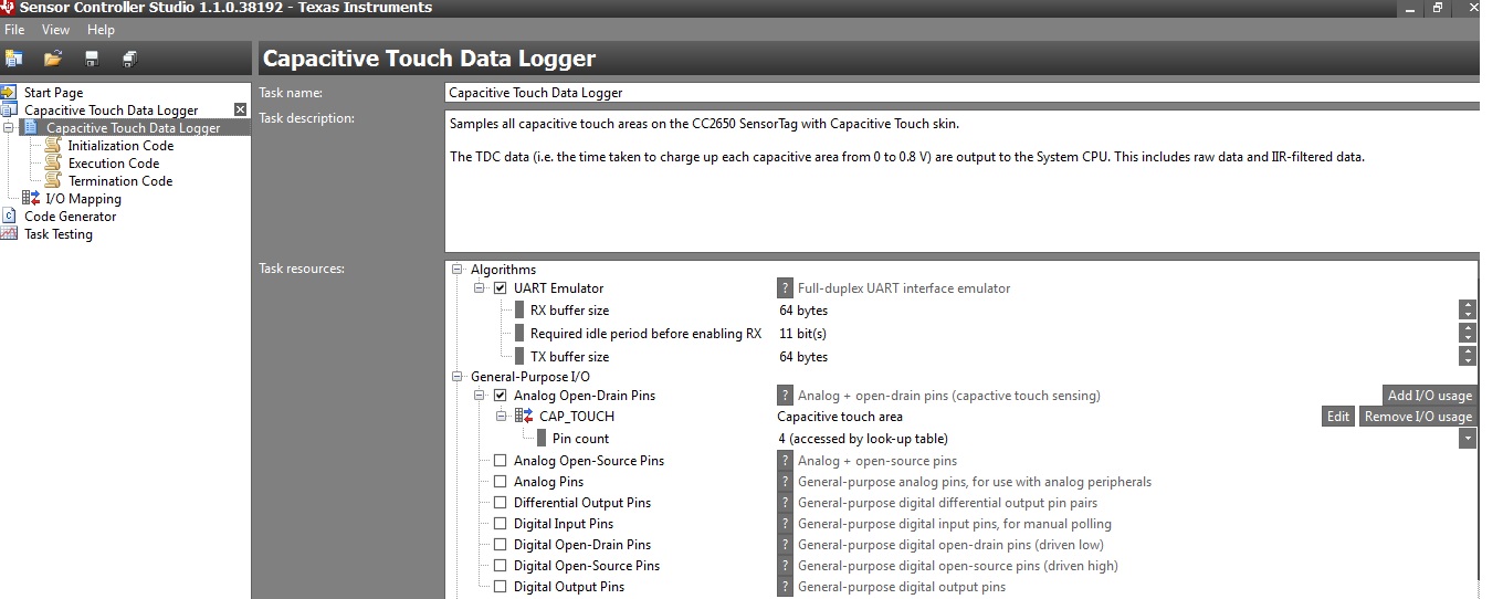 [Capacitive Touch Implementation with CC2640] - Bluetooth forum ...