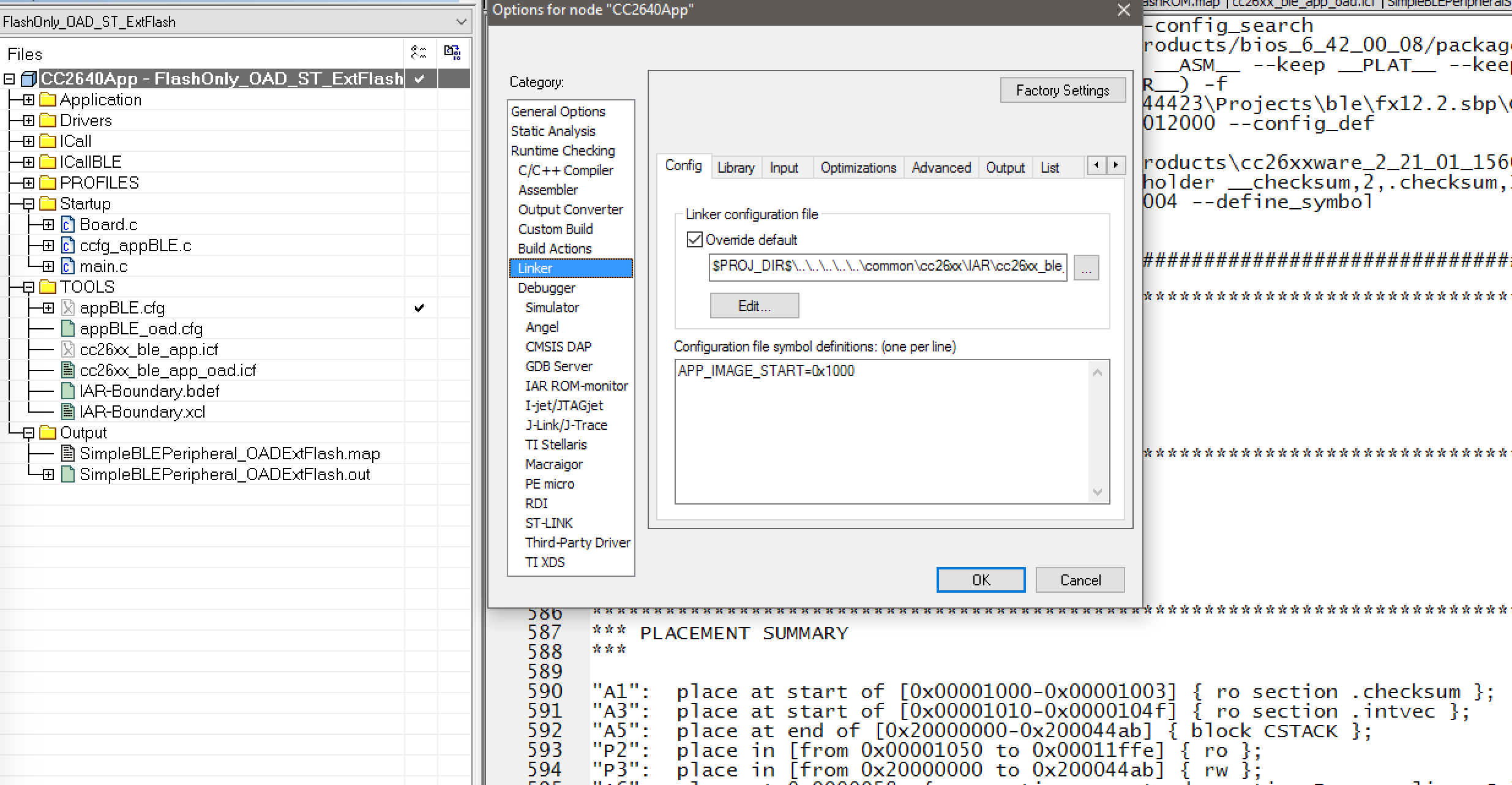 Custom FlashOnlyOAD SBP works from IDE, not from fullflash - Bluetooth ...