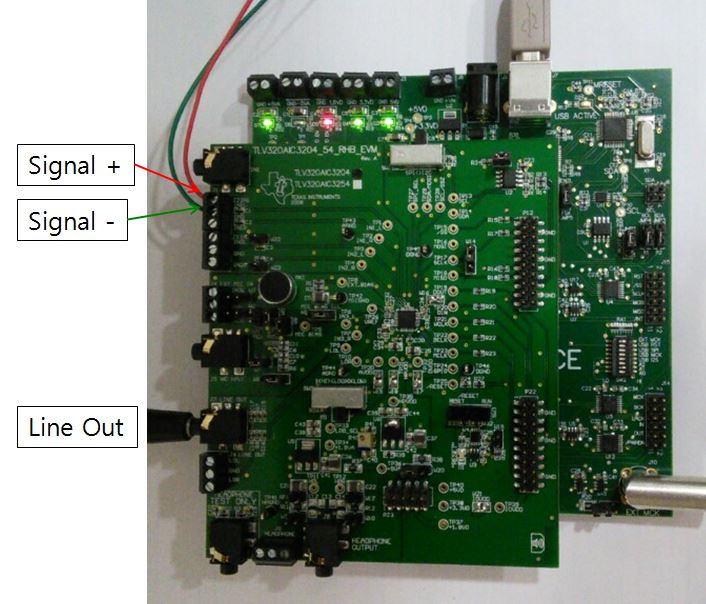 TLV320AIC3204 Analog in and Analog out setting with adaptive filtering ...
